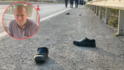 Tekirdağ'da tur aracı, yol kenarında yürüyen adama çarptı: 1 ölü