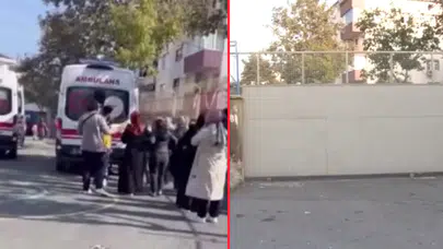 Eyüpsultan'da facia: Okulun kapısı öğrencilerin üzerine düştü! Çok sayıda yaralı