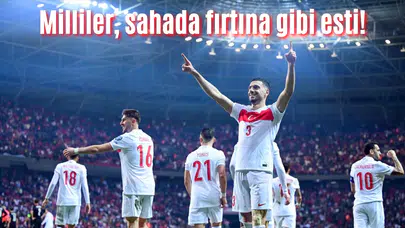 Türkiye, Gürcistan'ı 4-1 yendi!