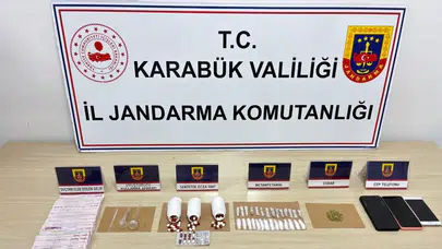 Karabük’te uyuşturucu operasyonu: 2 gözaltı