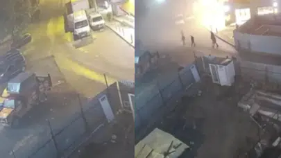 Gebze’de 6 katlı binanın çöktüğü anlar kamerada!