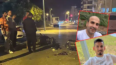Mersin'de iki motosiklet çarpıştı: 2 ölü!