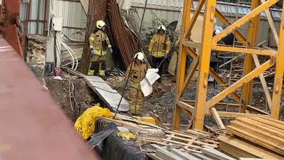 Kadıköy'de inşaattan düşen işçi hayatını kaybetti!