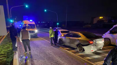 Bursa'da zincirleme kaza: 1'i çocuk 5 kişi yaralandı!