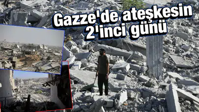 Filistinliler enkaz üzerinde umut inşa ediyor