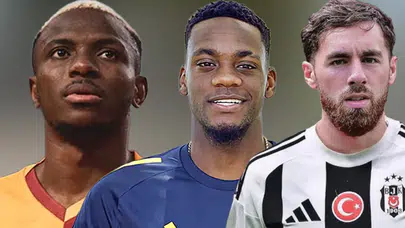 Süper Lig'in en değerli 20 futbolcusu belli oldu!