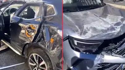 Diyarbakır’da zincirleme trafik kazası: 3 kişi yaralandı!