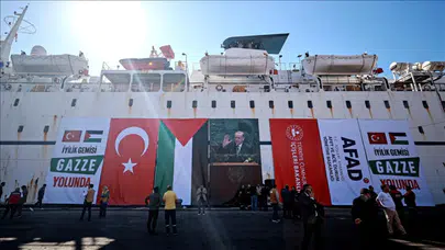 AFAD duyurdu: 17'nci İyilik Gemisi Mısır'a ulaştı