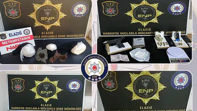 Elazığ’da düzenlenen uyuşturucu operasyonunda 8 kişi tutuklandı!