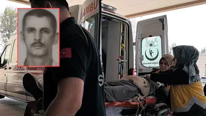 Bursa'da ağaçtan düşen adam can verdi!