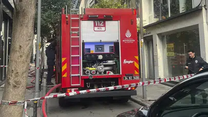 Şişli'de 4 katlı binada yangın: 1 kişi hayatını kaybetti!