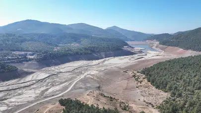 Bursa’da barajlar kurudu