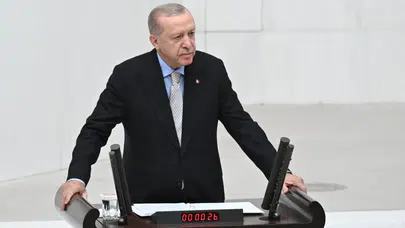 Cumhurbaşkanı Erdoğan TBMM'de: Gazze'nin yanında olmaya devam edeceğiz