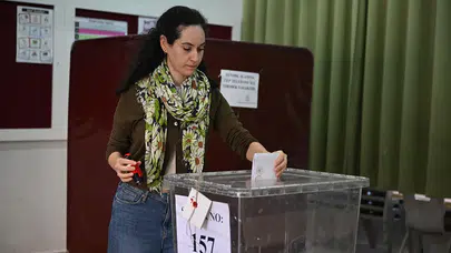 KKTC Cumhurbaşkanlığı seçimi başladı