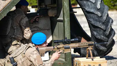 Türkiye keskin nişancı yarışmasında ilk üçte!