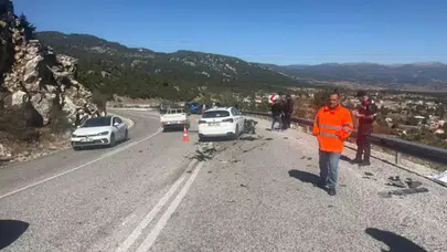 Muğla'da otomobil ile motosiklet çarpıştı: 1 ölü, 1 yaralı