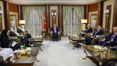 Cevdet Yılmaz, Suudi Arabistan Yatırım Bakanı ile görüştü