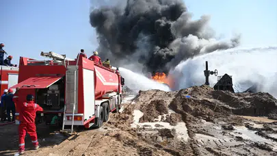 Basra'da gaz deposunda patlama: 1 ölü, 6 yaralı!