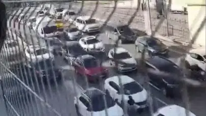 Şişli’de 5 araç birbirine girdi: 1 doktor yaralandı