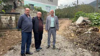 Trabzon Büyükşehir Belediyesi’nden engelli vatandaşa anlamlı hizmet