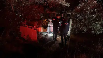 Erzincan'da otomobil şarampole uçtu: 2 kişi yaralandı!