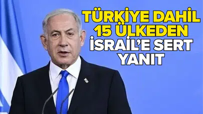 İsrail'in Batı Şeria kararı kınandı!