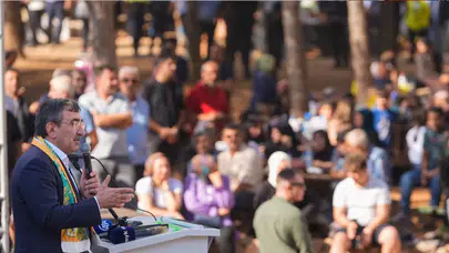 Cumhurbaşkanı Yardımcısı Yılmaz'dan KKTC'de iki devletli çözüm vurgusu!