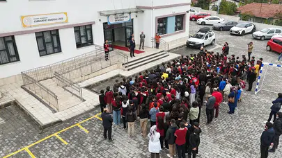 Karabük’te tüm okullarda eş zamanlı afet tatbikatı gerçekleştirildi