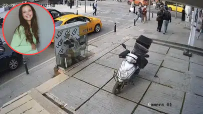 Oyuncu İrem Helvacıoğlu'nun kaza geçirdiği anlar ortaya çıktı