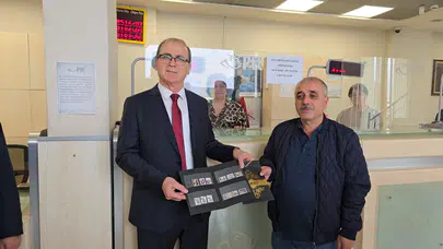 PTT 185. yılını kutladı, 185. müşteri ödüllendirildi