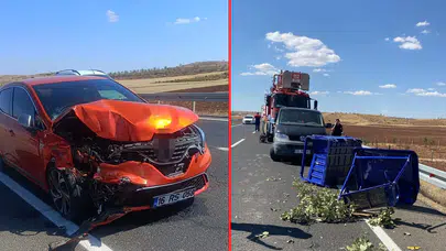Mardin'de trafik kazası: 1 ölü, 4 yaralı