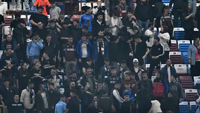 Trabzonsporlu taraftarlara deplasman yasağı