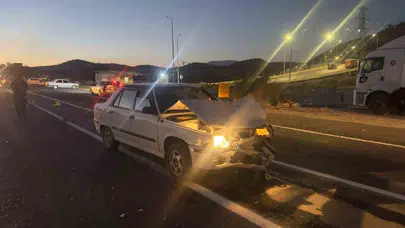 Adıyaman'da otomobilin çarptığı motosiklet sürücüsü ağır yaralandı