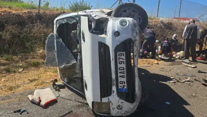 Şırnak'ta trafik kazası: 8 kişi yaralandı!