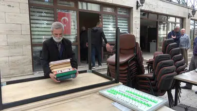 Bursa’da 70 yıllık cami derneği bürosundan tahliye edildi