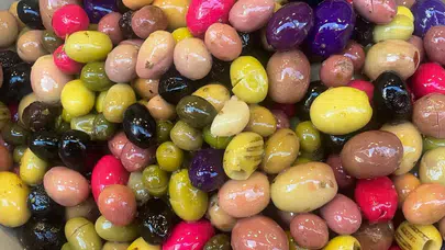 Bursa’da Osmanlı karışımı zeytin ilgi görüyor