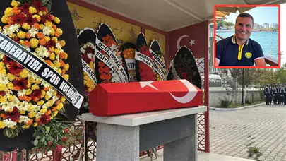 Çanakkale'de komşusu tarafından öldürülen astsubay Gökhan Yılmazbaş defnedildi