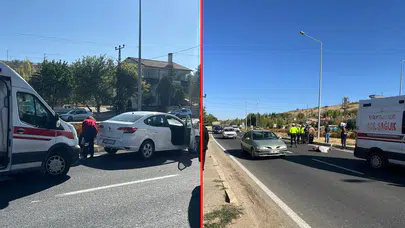 Kırşehir'de kahreden kaza! Otomobilin çarptığı kadın can verdi