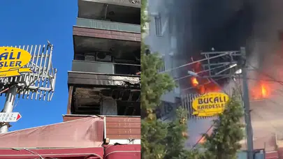 İzmir'de yangın paniği: Binadan dumanlar yükseldi