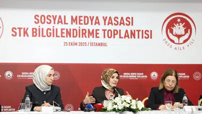 Bakan Göktaş, STK temsilcileriyle Sosyal Medya Yasası'nı görüştü