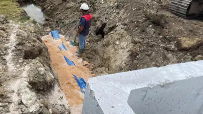 Uludağ Kırkpınar’daki içme suyu altyapısı 32 yıl sonra yenilendi