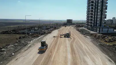 Siverek çevre yolu asfaltlanıyor: 4 kilometrelik kısım sıcak asfaltla kaplanacak