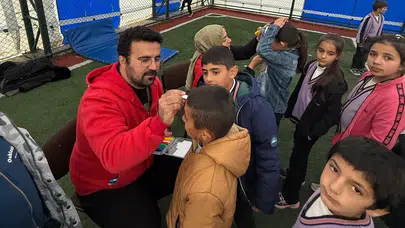 Çıldır İlkokulu’ndan Gazze için anlamlı dayanışma