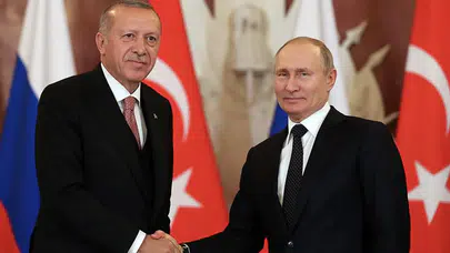 Cumhurbaşkanı Erdoğan, Putin ile görüştü!
