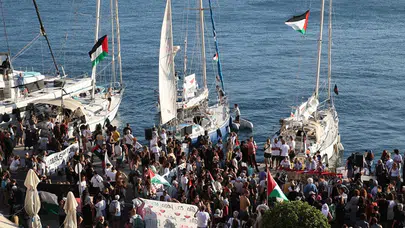 Küresel Sumud Filosu'na yönelik saldırıya dünyadan tepkiler büyüyor!