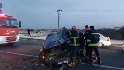Gaziantep'te 5 araçlı zincirleme trafik kazası: Yaralılar var