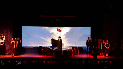 Şahinkaya’da Cumhuriyetin Işığı Temalı 29 Ekim kutlamaları büyük beğeni topladı