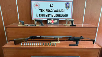 Tekirdağ'da kaçakçılık operasyonu: 20 şüpheli yakalandı!