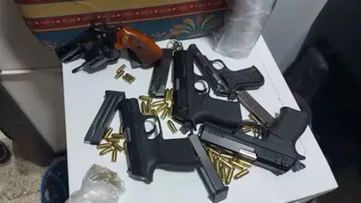 Diyarbakır merkezli 12 ilde silah kaçakçılığı operasyonu: 78 Gözaltı