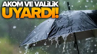 İstanbul’da kuvvetli yağış ve fırtına